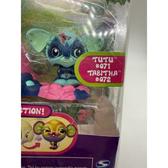 2010 Zoobles Spring to Life Tutu 071 & Tabitha 072 POP OPEN ACTION PETAGONIA NIB - Picture 6 of 7